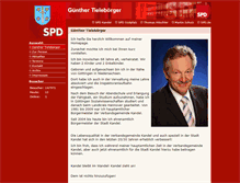 Tablet Screenshot of guenther-tieleboerger.de